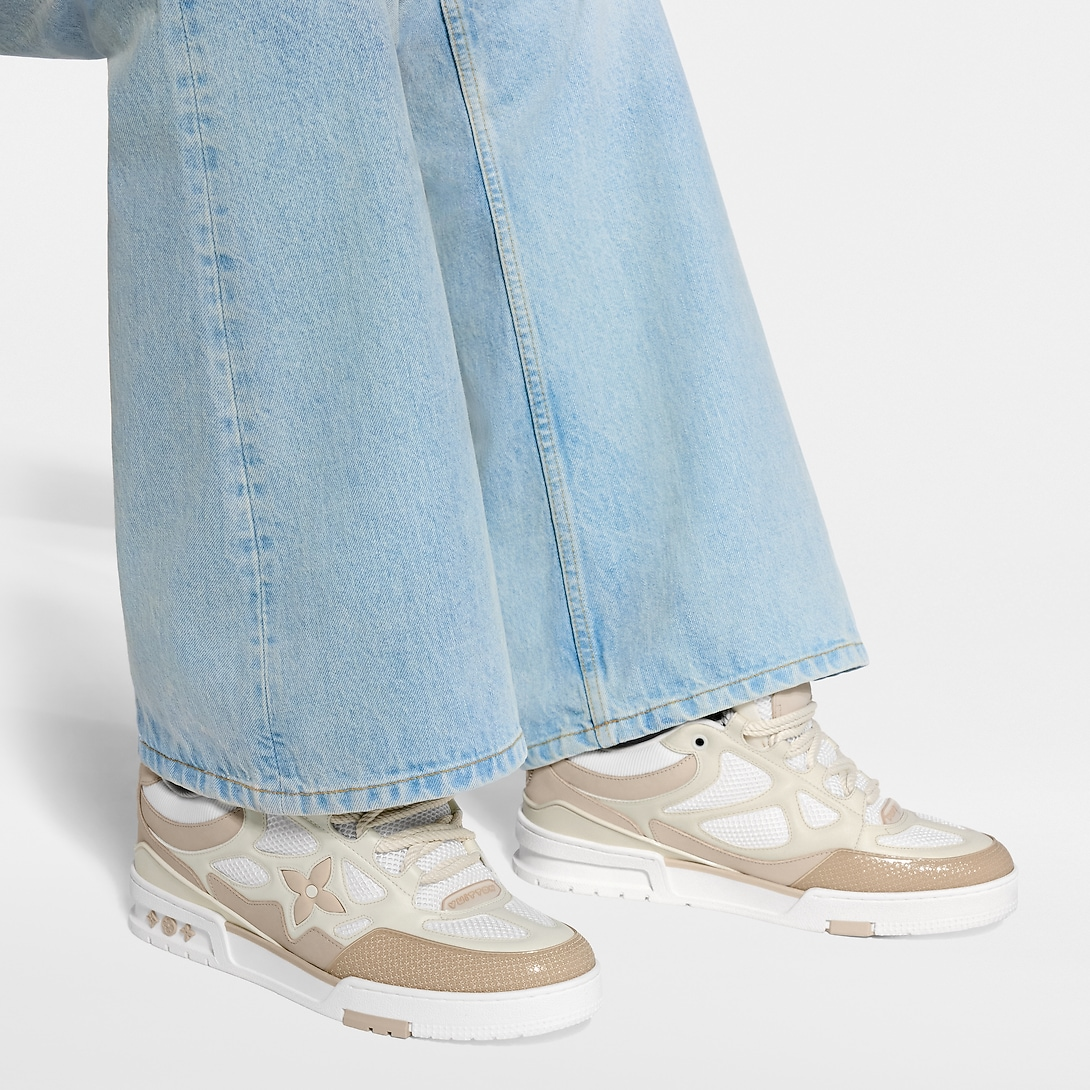LV Skate Sneaker Beige