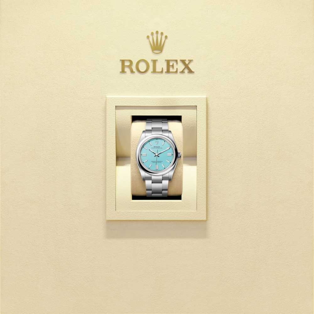 Rolex Oyster Perpetual – Turquoise Blue Dial