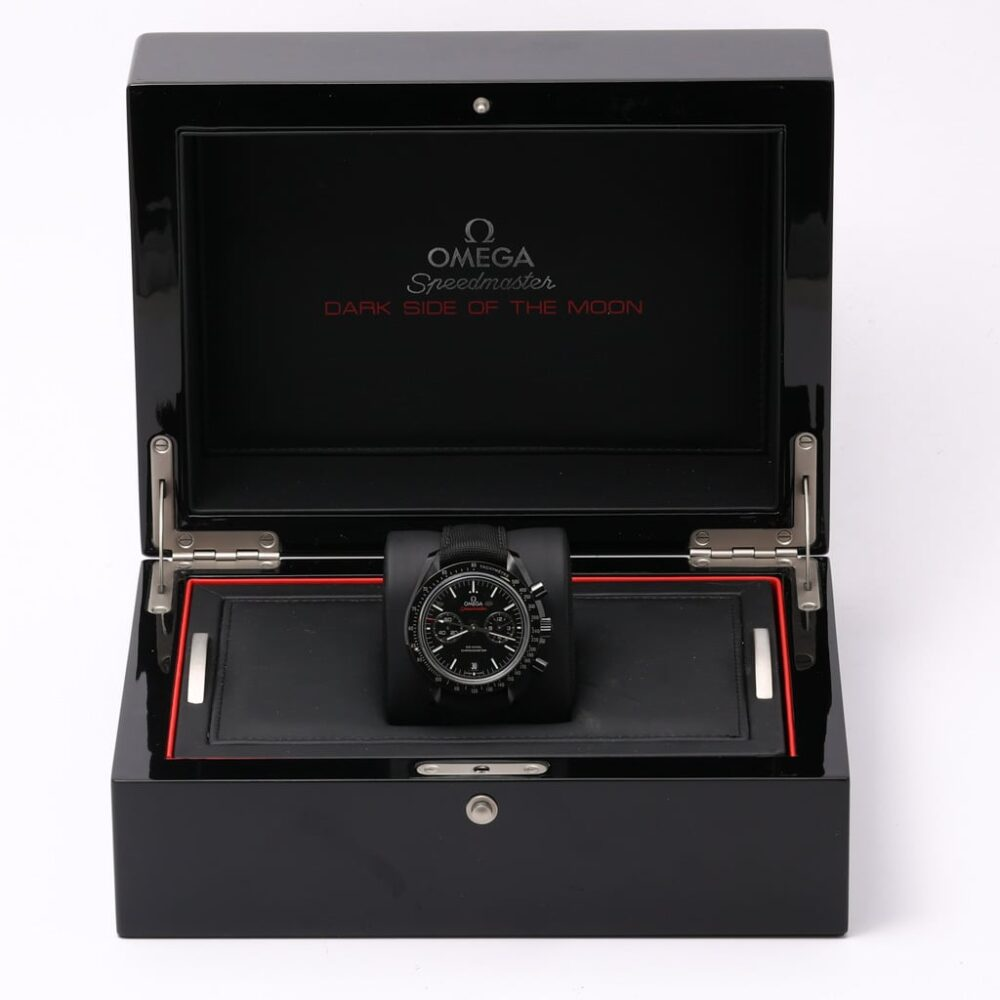 Speedmaster Dark Side Of The Moon CO‑AXIAL Chronometer Chronograp