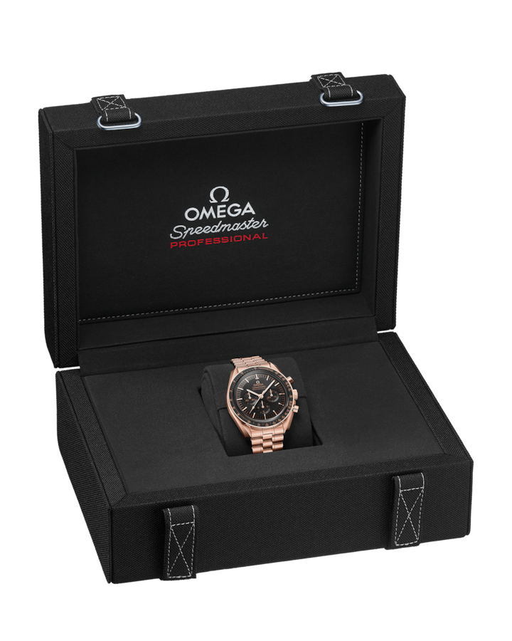 Speedmaster Moonwatch Professional 42 mm, Sedna™ gold on Sedna™ gold