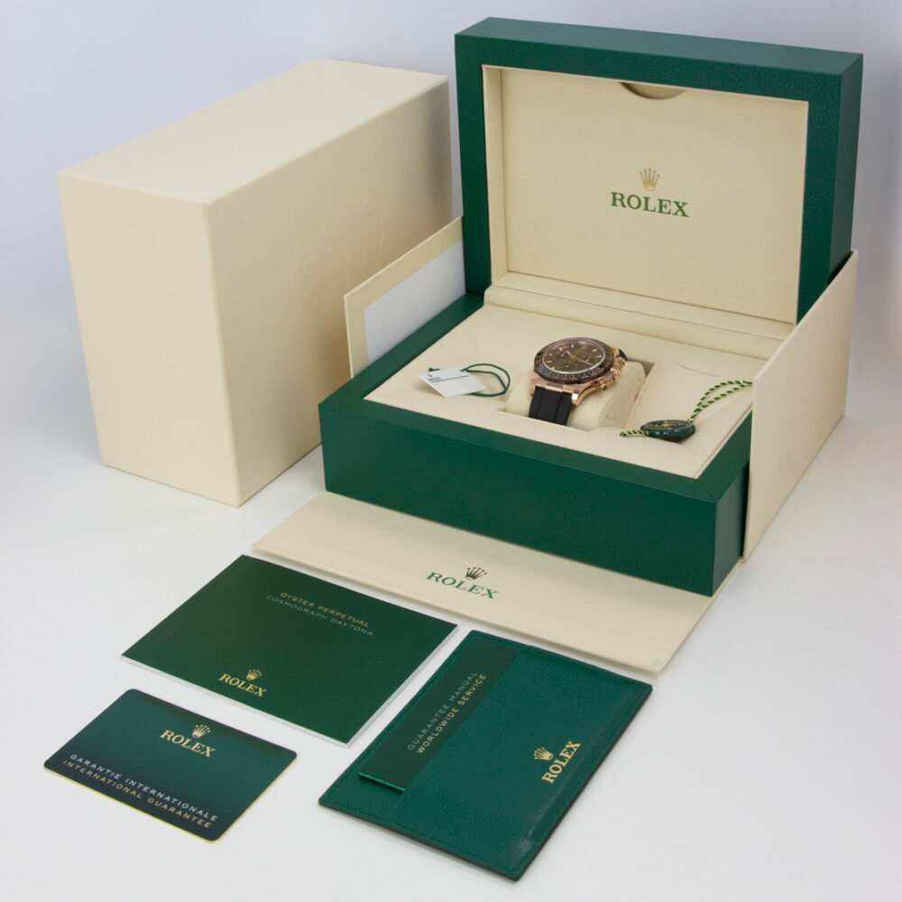A-Rolex Oyster Perpetual Cosmograph Daytona 18kt Everose Gold