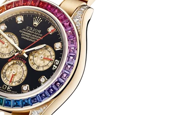 Cosmograph Daytona Rainbow Everose Gold Black Dial