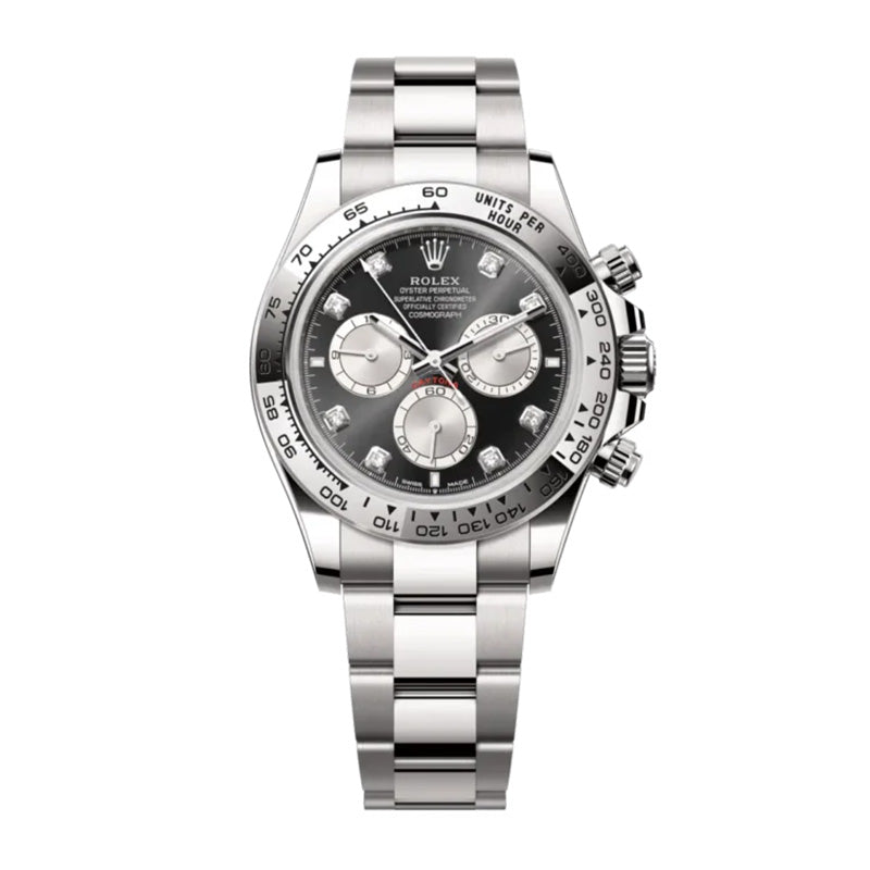 Cosmograph Daytona Oystersteel Slate Grey Diamond Dial
