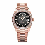 Day-Date Rose Gold Diamond Bezel Slate Ombre Dial (2025)