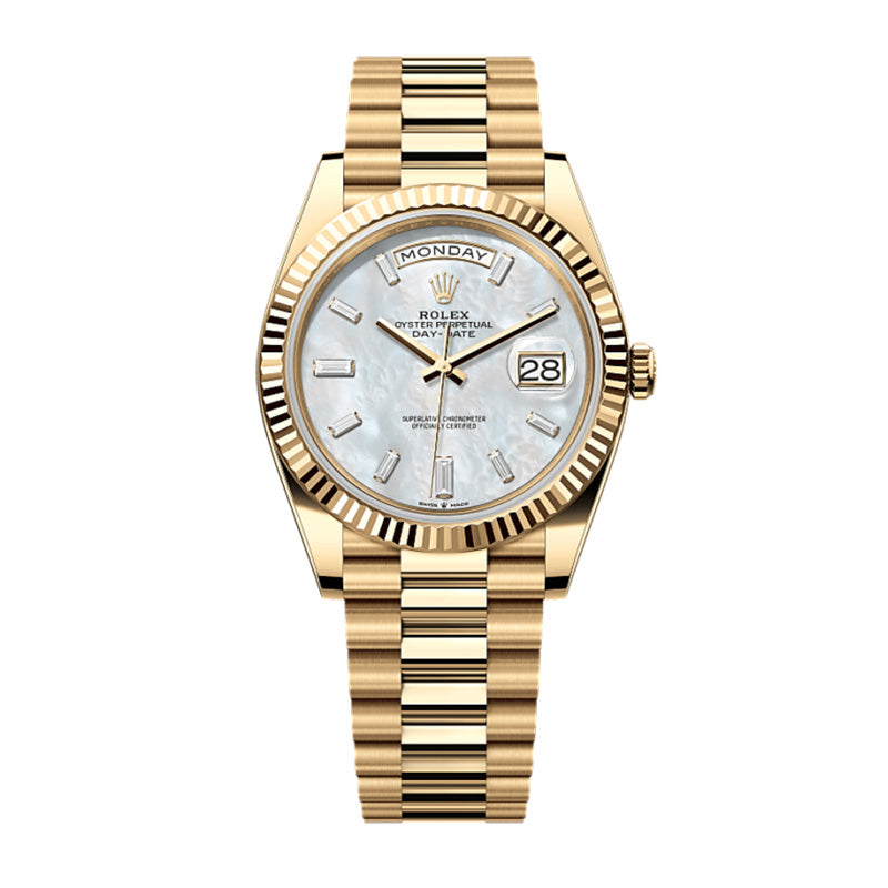 Day-Date 40 “Yellow Gold Mother-of-Pearl Dial”