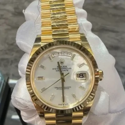 Day-Date 40 “Yellow Gold Mother-of-Pearl Dial”