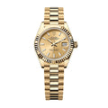 Lady-Datejust Oyster, 28 mm, yellow gold