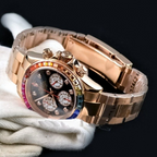 Cosmograph Daytona Rainbow Everose Gold Black Dial