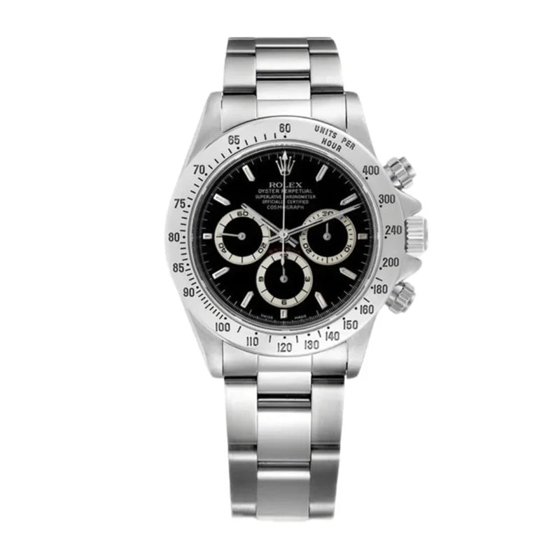 Cosmograph Daytona Stainless Steel Black Dial