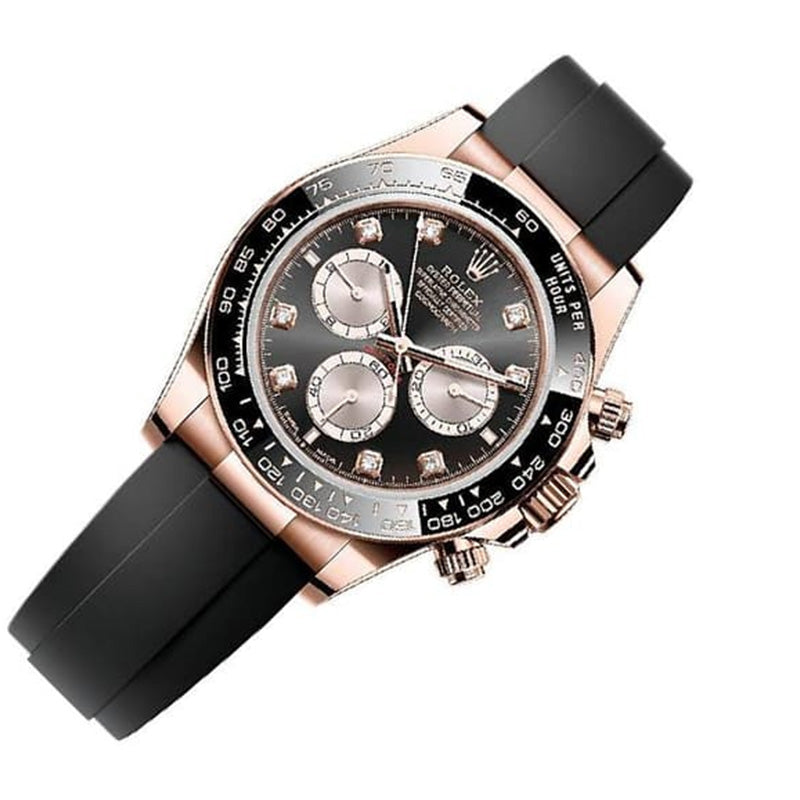 Cosmograph Daytona Everose Gold Black & Sundust Diamond Dial