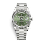 Day-Date 40 Oyster, 40 mm, white gold