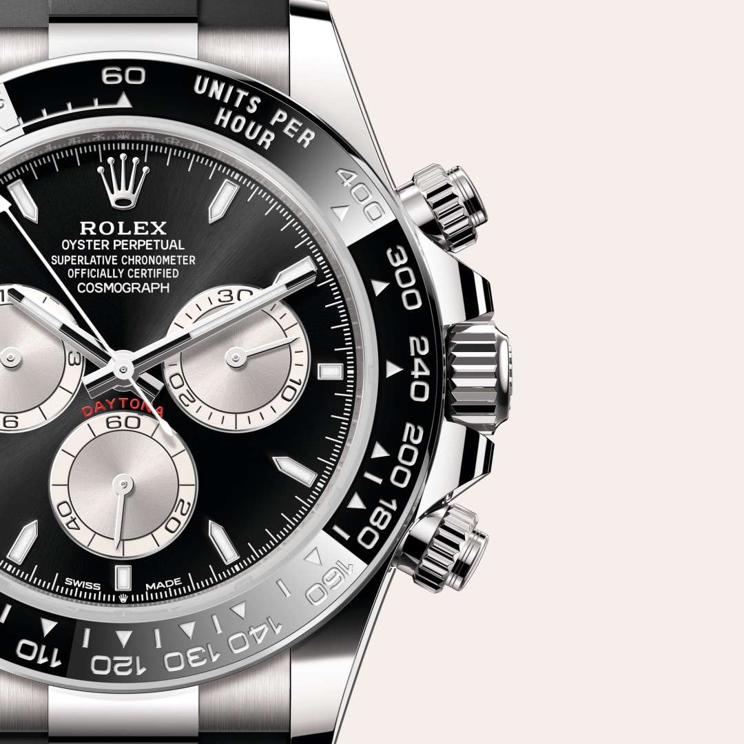 Cosmograph Daytona White Gold Steel Grey Dial with Oysterflex Bracelet