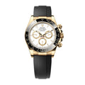 Cosmograph Daytona Yellow Gold White Dial with Oysterflex Bracelet