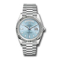 Day-Date 40 Platinum – Ice Blue Dial