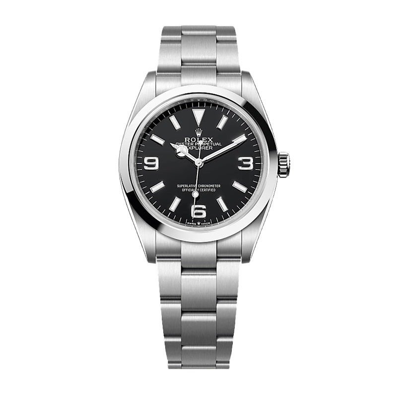 Explorer 36 Oyster, 36 mm, Oystersteel