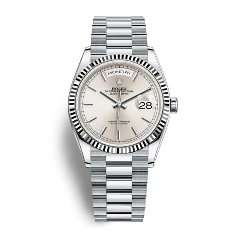 Day-Date 36 Oyster, 36 mm, white gold