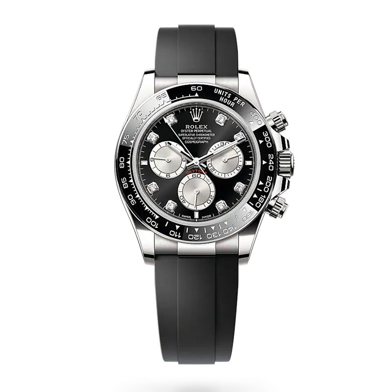 Daytona BLACK DIAMOND 18K Gold OYSTERFLEX 126519