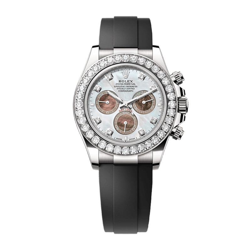 Cosmograph Daytona Oyster 40 mm white gold and diamonds