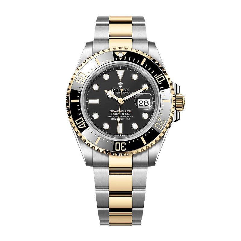 Sea-Dweller Oyster, 43 mm, Oystersteel and yellow gold