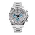 Oyster Perpetual Cosmograph Daytona Platinum Diamond Bezel Diamond Paved Dial