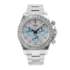 Oyster Perpetual Cosmograph Daytona Platinum Diamond Bezel Diamond Paved Dial