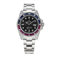 Submariner Silver Blue/Red Diamond, 40mm