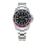 Submariner Silver Blue/Red Diamond, 40mm