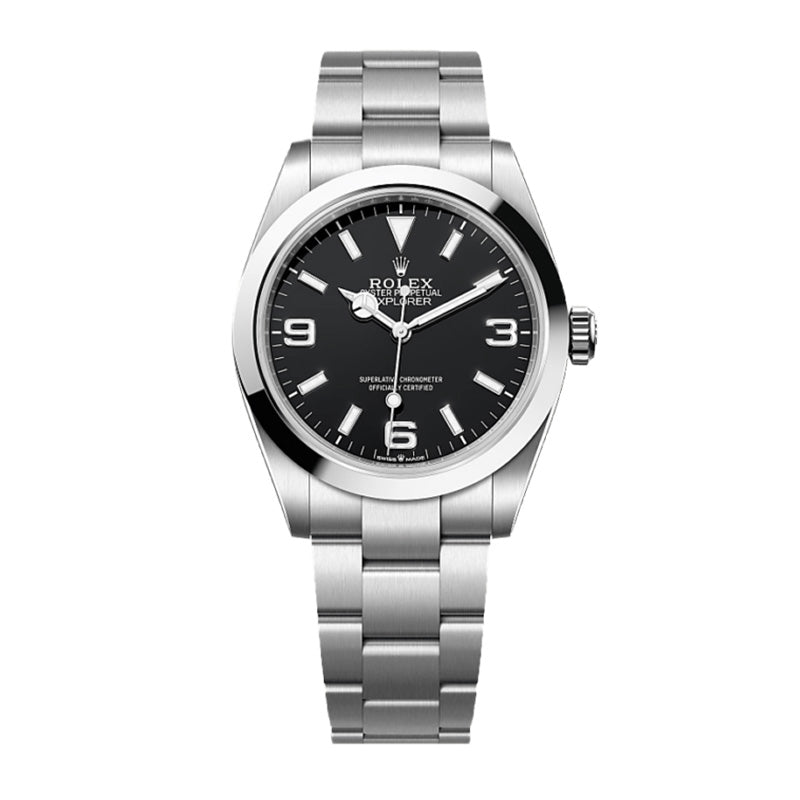 Explorer 40 Oyster, 40 mm, Oystersteel