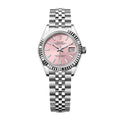 Lady-Datejust Oyster, 28 mm, Oystersteel and white gold