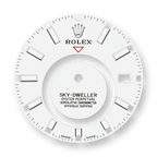 Sky-Dweller Stainless Steel, White Index Dial, 42 mm