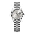 Lady-Datejust Oyster, 28 mm, Oystersteel and white gold