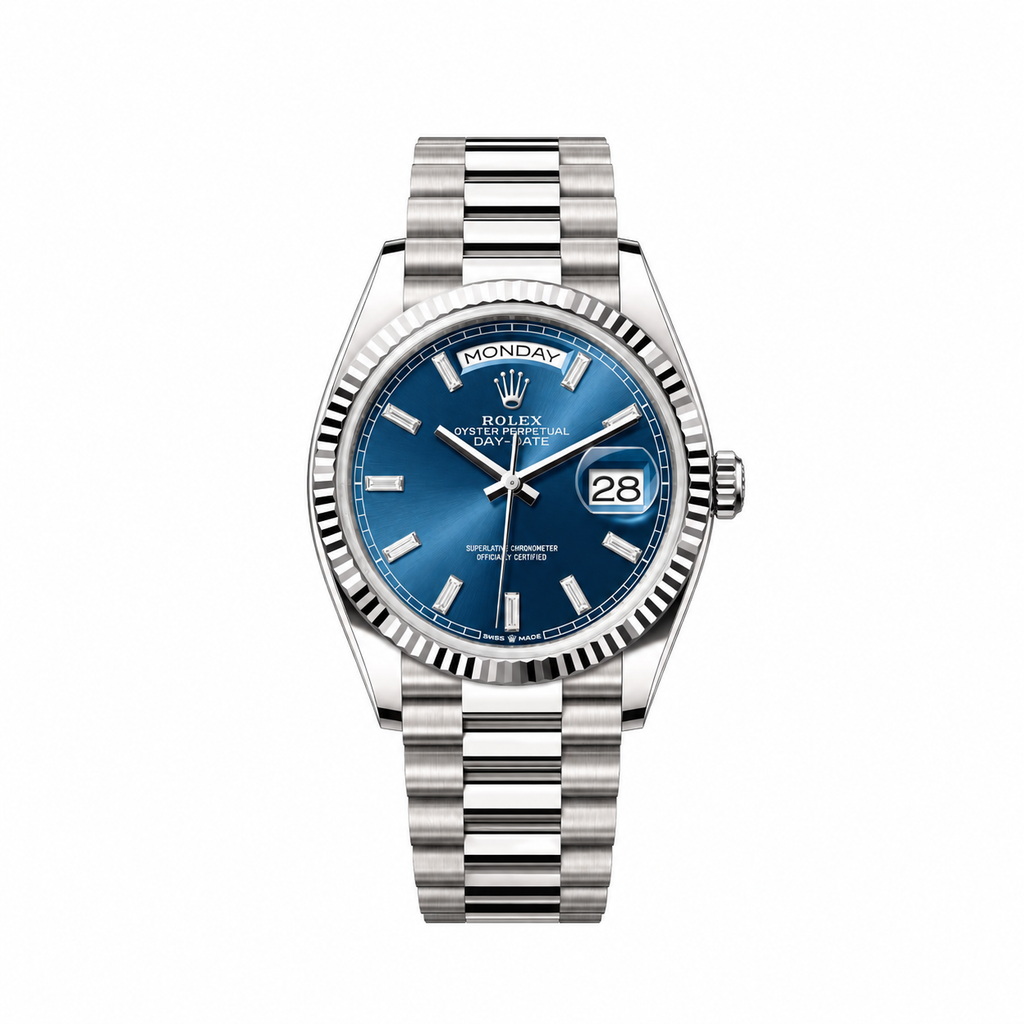 Day-Date 36 Oyster, 36 mm, White Gold Ref128239