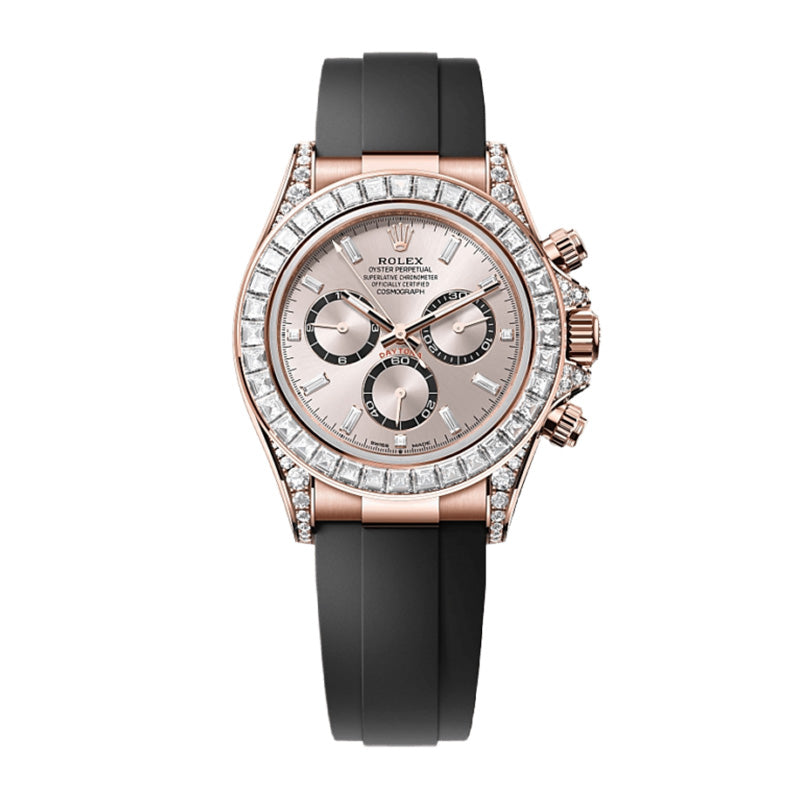 Cosmograph Daytona Oyster, 40 mm, Everose gold and diamonds