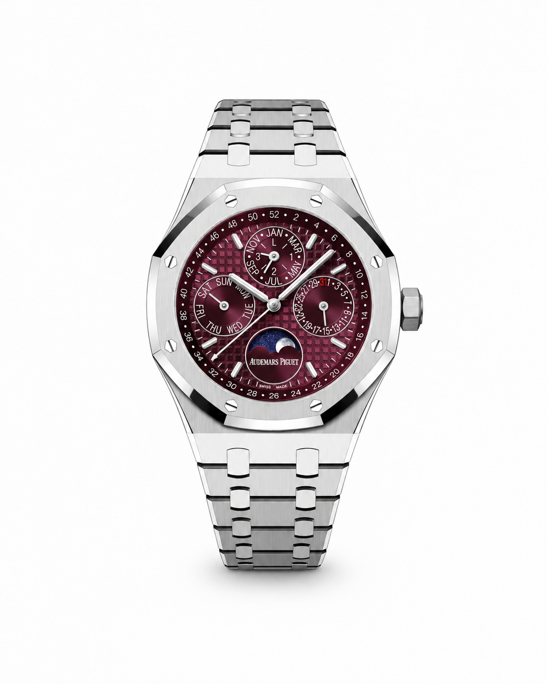 Royal Oak Perpetual Calendar SPECIAL EDITION 41mm Royal Oak Burgundy Dial 26574BC.OO.1220BC.01