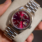 Day-Date 36mm Factory Cherry Red Dial