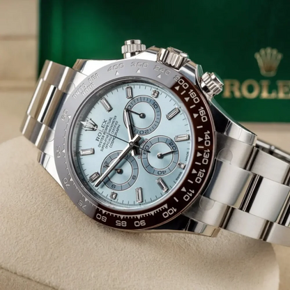 Rolex Cosmograph Daytona 40mm Platinum Ice-Blue Dial m116506-0002