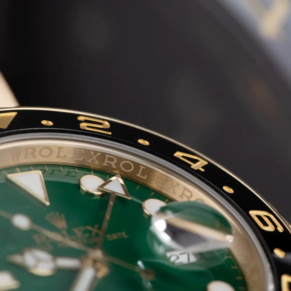 Rolex GMT-Master II “Root Beer” Yellow Gold Black Dial