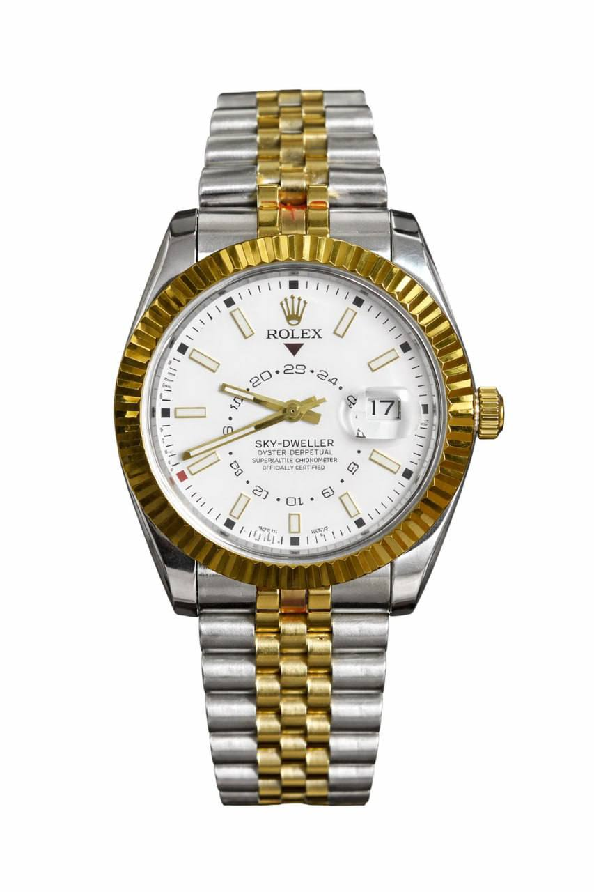 Rolex Sky-Dweller 42mm Oyster White Dial