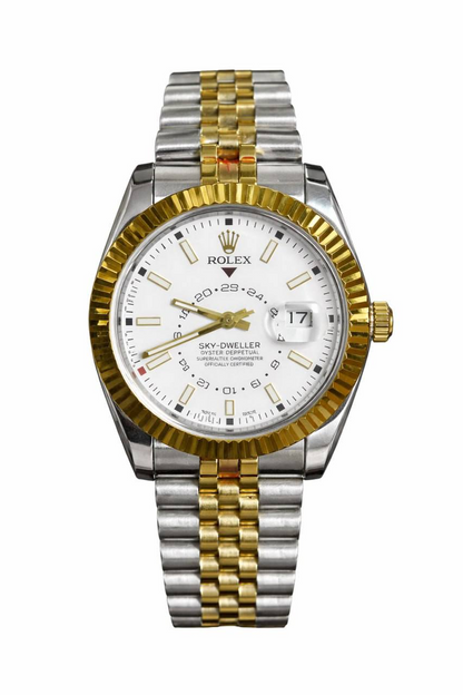 Rolex Sky-Dweller 42mm Oyster White Dial