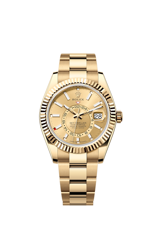 Rolex Sky-Dweller, 42mm, 18k Yellow Gold