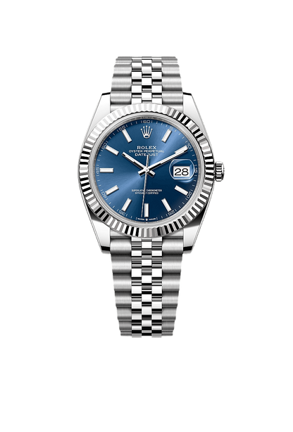 Rolex Datejust 41 Oyster, 41 mm, Oystersteel and white gold