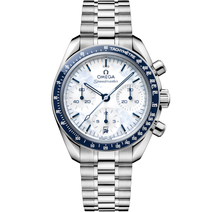 A- Speedmaster 38 38 mm, steel on steel