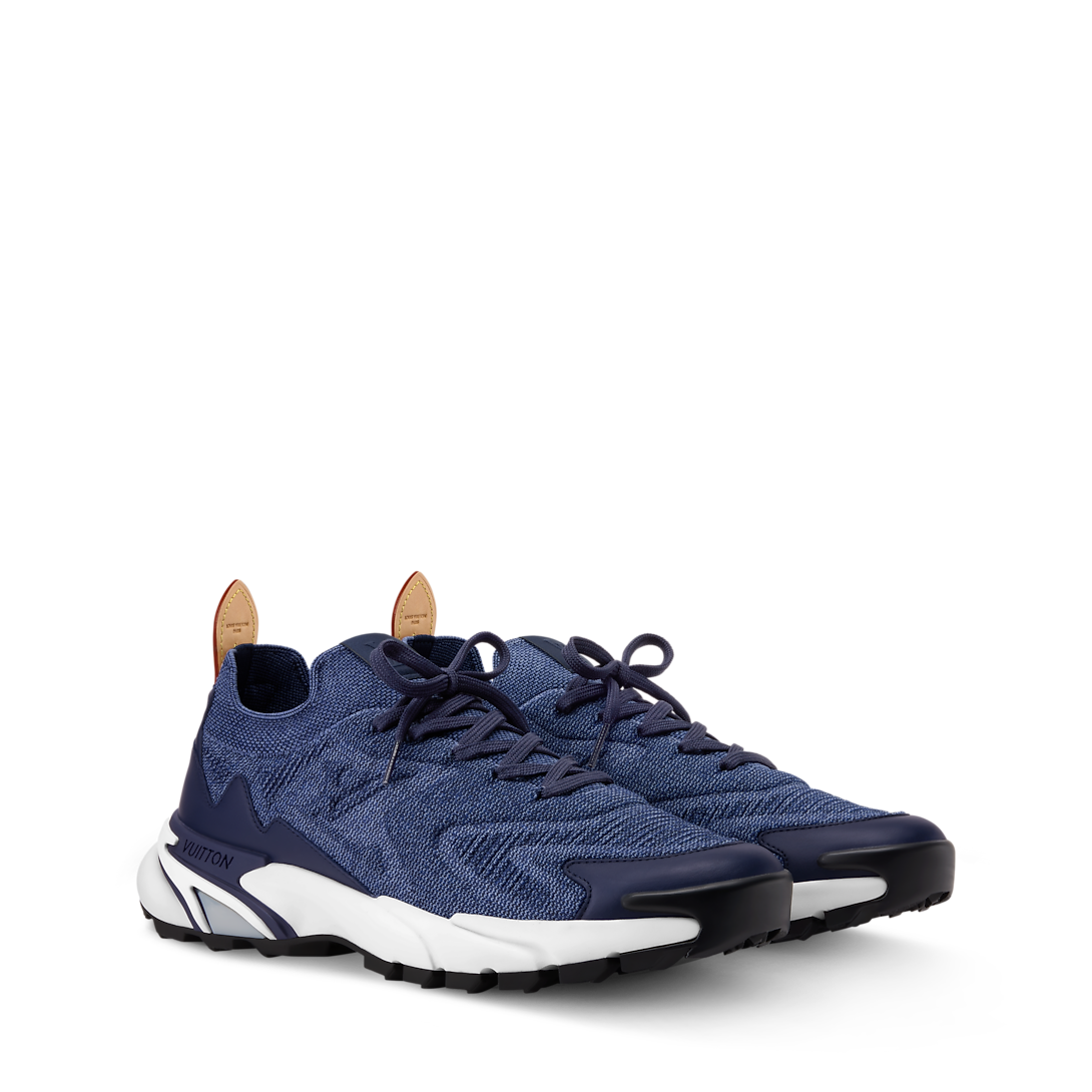 LV Tatic Knit Sneaker Navy Blue