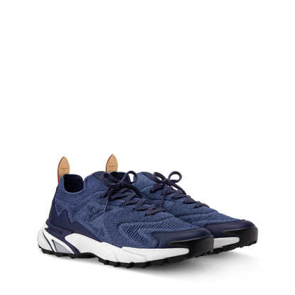LV Tatic Knit Sneaker Navy Blue