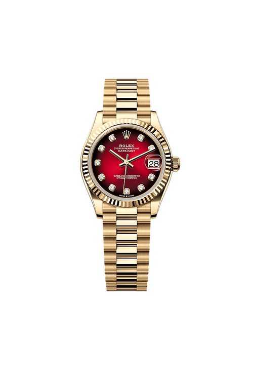 Rolex Datejust 31 Oyster, 31 mm, yellow gold