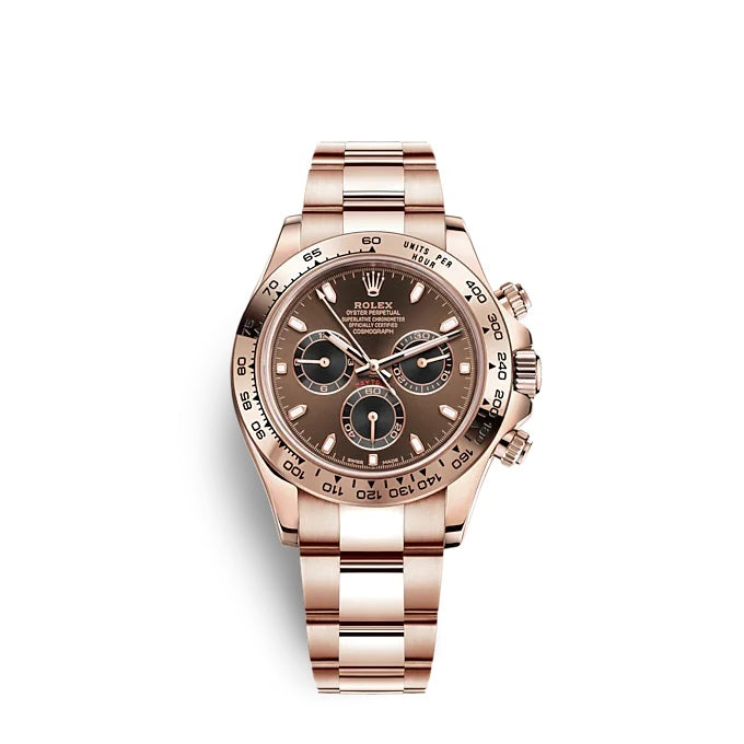 A- Rolex Cosmograph Daytona Oyster, 40 mm, Everose gold