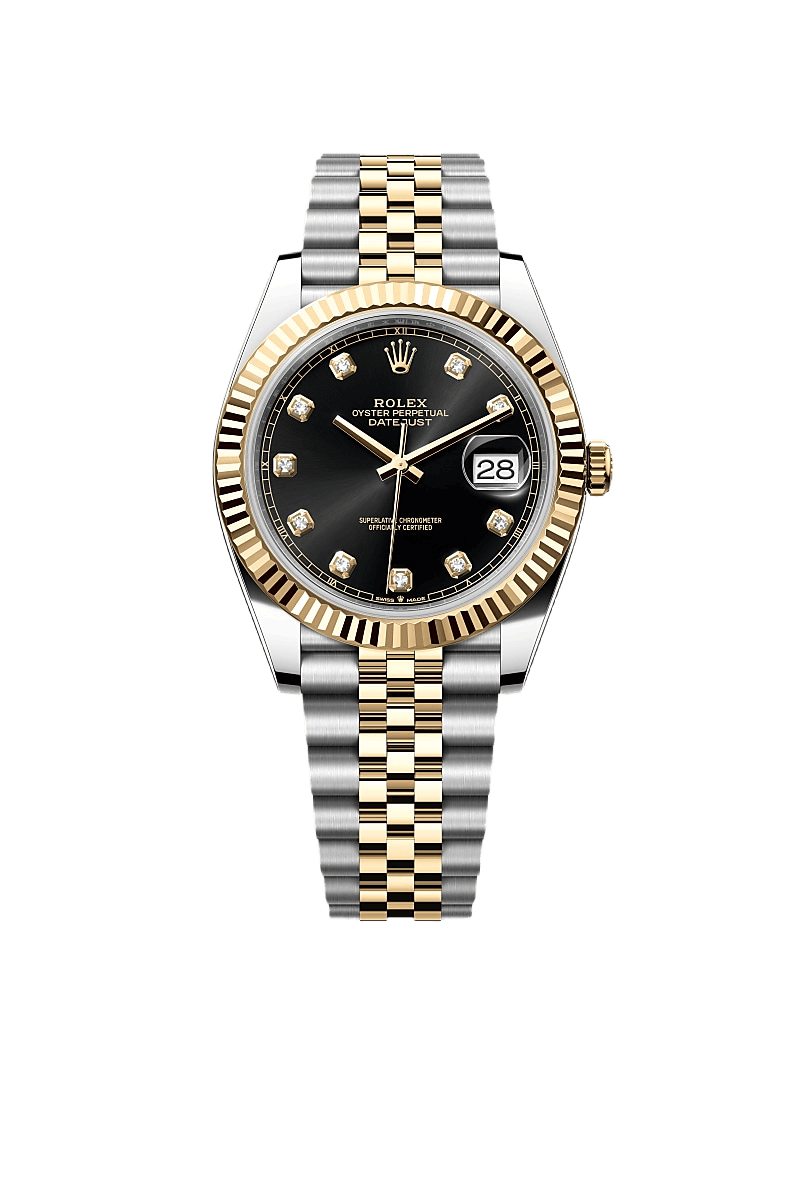 Rolex Datejust 41 Oyster, 41 mm, Oystersteel and yellow gold