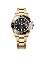 A- Submariner Date, 18k Yellow Gold, 41mm