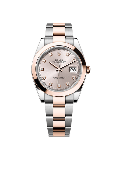 Rolex Datejust 41 Oyster, 41 mm, Oystersteel and Everose gold