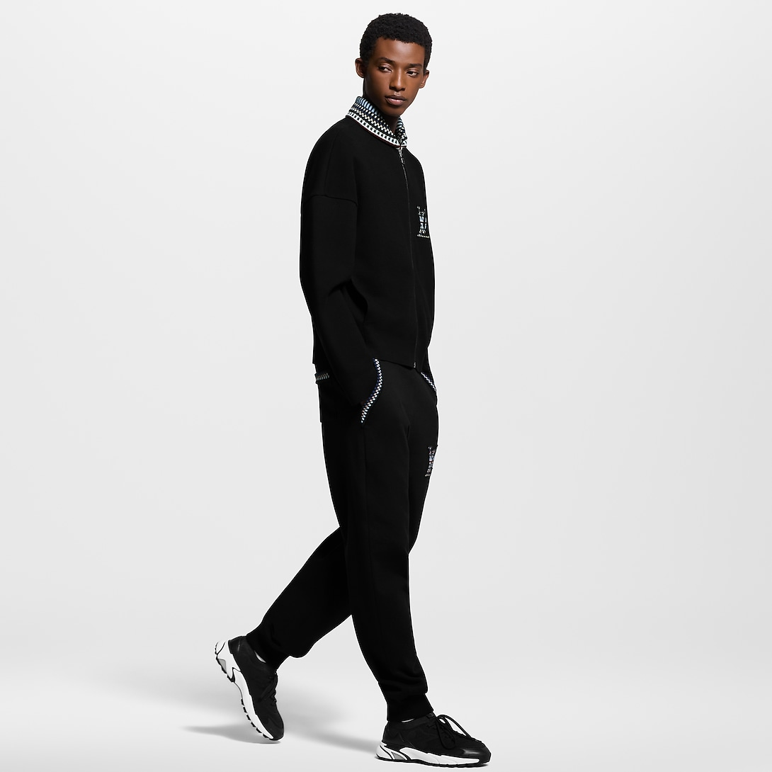 LV Tatic Knit Sneaker Black